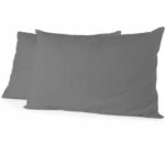 Comprar Juego de 2 fundas de almohada - home linge passion - 50 x 70 cm - gris antracita
