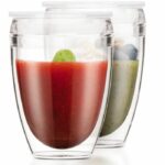 Comprar Juego de 2 vasos bodum - pavina to go - plástico de doble pared - tapa hermética - 30 cl - transparente