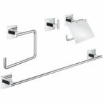 Comprar Juego de accesorios 4 en 1 - grohe - 41115000 - cromo - metal - ducha