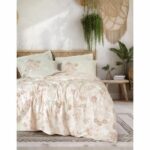 Comprar Juego de cama - 1 funda nórdica 220x240 cm + 2 fundas de almohada 60x60 cm - 100% algodón - beige