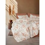 Comprar Juego de cama - 1 funda nórdica 220x240 cm + 2 fundas de almohada 60x60 cm - 100% algodón - canela