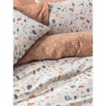 Comprar Juego de cama - 1 funda nórdica 220x240 cm + 2 fundas de almohada 60x60 cm - 100% algodón - caramelo