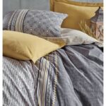 Comprar Juego de cama - 1 funda nórdica 220x240 cm + 2 fundas de almohada 60x60 cm - 100% algodón - gris