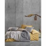 Comprar Juego de cama - 1 funda nórdica 220x240 cm + 2 fundas de almohada 60x60 cm - 100% algodón - gris