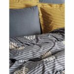 Comprar Juego de cama - 1 funda nórdica 220x240 cm + 2 fundas de almohada 60x60 cm - 100% algodón - gris