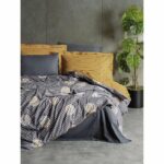 Comprar Juego de cama - 1 funda nórdica 220x240 cm + 2 fundas de almohada 60x60 cm - 100% algodón - gris
