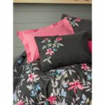 Comprar Juego de cama - 1 funda nórdica 220x240 cm + 2 fundas de almohada 60x60 cm - 100% algodón - rosa