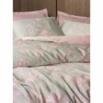 Comprar Juego de cama - 1 funda nórdica 220x240 cm + 2 fundas de almohada 60x60 cm - 100% algodón satén - polvo