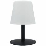Comprar Lámpara de mesa inalámbrica - lumisky - standy mini dark - al. 25 cm - base de acero negro - led blanco cálido y blanco