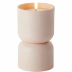 Comprar Lámpara de mesa para exterior - brilliant - lovere - plástico - 3 w - forma de vela - beige y marrón claro