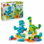 Comprar Lego duplo my town 10451 dinosaurios sobre ruedas 3 en 1: juego de aprendizaje temprano para niños de 3 años