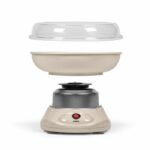 Comprar Máquina de algodón de azúcar - livoo - dom468c - 450w - recipiente y tapa extraíbles - cuchara medidora y 10 palitos de bambú incluidos