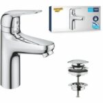 Comprar Mezclador monomando - grohe - 24327001 - lavabo swift - con seguridad para niños - talla m