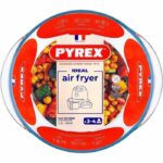 Comprar Plato para freidora de aire - pyrex - 1450144 - redondo - vidrio borosilicato - 26 cm