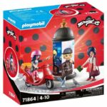 Comprar Playmobil 71864 miraculous: marinette en scooter y kagami