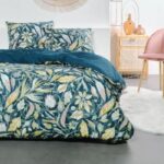 Comprar Set de cama - today sunshine - 240x220 cm - 2 personas - algodón con estampado floral