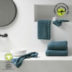 Comprar Toalla de baño - hoy - 50 x 90 cm - algodón - orgánico pavo real