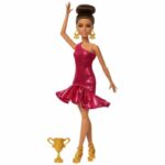 Comprar Barbie - muñeca bailarina de salón y accesorios - morena con trofeo - barbie - jfr09