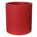 Comprar Contenedor redondo de granito 30 rojo