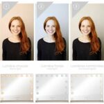 Comprar Espejo de maquillaje - livoo - dos207 - 56 x 44 cm - 15 led - 3 modos de luz