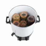 Comprar Esterilizador eléctrico de tarros - livoo - dom334 - 1800w - 27l - Ø35 cm - termostato y temporizador regulables - depósito de acero esmaltado