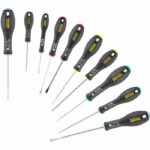 Comprar Juego de 10 destornilladores - stanley fatmax - fmht0-62128 - electricista + mecánico + phillips + pozidriv