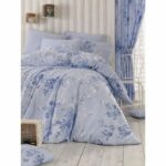 Comprar Juego de cama - 1 funda nórdica 220x240 cm + 2 fundas de almohada 60x60 cm - 100% algodón reforzado - azul