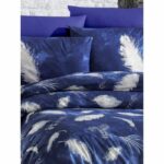 Comprar Juego de cama - 1 funda nórdica 220x240 cm + 2 fundas de almohada 60x60 cm - 100% algodón reforzado - azul