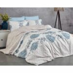 Comprar Juego de cama - 1 funda nórdica 220x240 cm + 2 fundas de almohada 60x60 cm - 100% algodón reforzado - azul