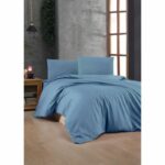 Comprar Juego de cama - 1 funda nórdica 220x240 cm + 2 fundas de almohada 60x60 cm - 100% algodón reforzado - azul