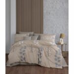 Comprar Juego de cama - 1 funda nórdica 220x240 cm + 2 fundas de almohada 60x60 cm - 100% algodón reforzado - beige