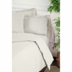 Comprar Juego de cama - 1 funda nórdica 220x240 cm + 2 fundas de almohada 60x60 cm - 100% algodón reforzado - blanco