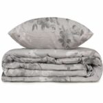 Comprar Juego de cama - 1 funda nórdica 220x240 cm + 2 fundas de almohada 60x60 cm - 100% algodón reforzado - gris