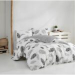 Comprar Juego de cama - 1 funda nórdica 220x240 cm + 2 fundas de almohada 60x60 cm - 100% algodón reforzado - gris