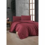 Comprar Juego de cama - 1 funda nórdica 220x240 cm + 2 fundas de almohada 60x60 cm - 100% algodón reforzado - rojo