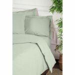 Comprar Juego de cama - 1 funda nórdica 220x240 cm + 2 fundas de almohada 60x60 cm - 100% algodón reforzado - verde