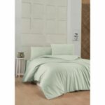 Comprar Juego de cama - 1 funda nórdica 220x240 cm + 2 fundas de almohada 60x60 cm - 100% algodón reforzado - verde