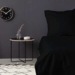 Comprar Juego de cama - 1 funda nórdica 220x240 cm + 2 fundas de almohada 60x60 cm - 100% algodón satén - negro