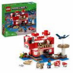 Comprar Lego minecraft 21270 la casa de los mooshrooms: juego de construcción para niñas a partir de 8 años