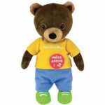 Comprar Little bear brown peluche musical para niños - 22 cm