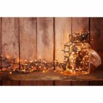 Comprar Lumi garden yogy guirnalda de luz solar solar - luz blanca cálida solar - 400 led - 3300 cm