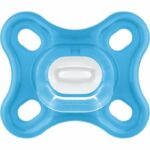 Comprar Mam chupete fisiológico confort +0m azul set de 2 + caja de almacenamiento
