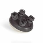 Comprar Masajeador de cabeza y cuero cabelludo - livoo - dos202 - 2 h - 96 púas - 4 cabezales - 3 modos - ipx4 - crema / gris oscuro