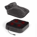 Comprar Masajeador shiatsu 2 en 1 - livoo - dos204 - pies y espalda - 24 cabezales - 3 velocidades - con o sin calor - gris