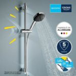 Comprar Rociador de ducha - grohe vitalio comfort 110 26397001 - 2 chorros (lluvia/estimulante) - fácil selección - ahorro de agua - cromo