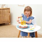 Comprar Tarta de cumpleaños - ecoiffier - 1680 - vert azur - feliz cumpleaños