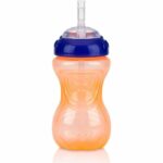 Comprar Vasos antiderrames nuby (paquete de 3) con pajitas flexibles - unisex