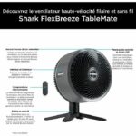 Comprar Ventilador de mesa - shark - fa150eu - con o sin cable - flexbreeze tablemate