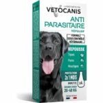 Comprar Vetocanis 4 pipetas anti-pulgas y anti-garrapatas - para perros grandes 20-40 kg - 2x 1 mes de protección