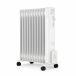 Comprar Baño de aceite de radiador eléctrico 2500w oceanic - 3 potencias - 11 elementos - blanco - móvil